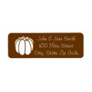 Search for pumpkin patch return address labels Autumn
