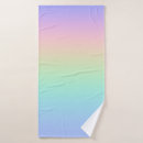 Search for rainbow bath towels Pastel
