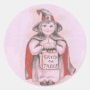 Search for witch costume stickers Wiccan