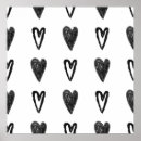 Recherche de motif graphique posters Coeurs