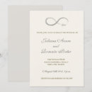 Search for infinity wedding invitations Couple