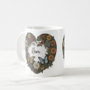 Recherche de coeur papillon tasses Nom