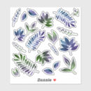 Search for purple and green stickers Pretty