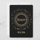Search for solar eclipse invitations Totality