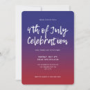 Search for red ombre invitations Modern
