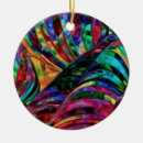 Search for stained glass art ornaments Jewel tones
