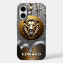 Recherche de tête lion iphone coques Roi de la jungle
