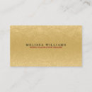 Search for plush business cards Gold