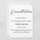 Search for postponed wedding announcement cards Calligraphy