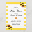 Search for gold yellow invitations Sunflowers