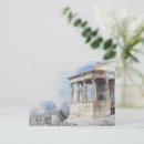 Recherche de aquarelle grèce cartes postales Architecture