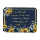 Search for sunflower save the date magnets Autumn