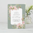 Recherche de olive green mariage invitations Fleurs