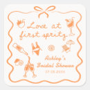 Search for first love stickers Aperol spritz bridal shower