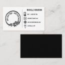 Search for basic logo business cards Black
