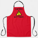 Search for caution sign aprons Cooking