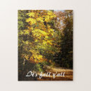 Search for fall foliage puzzles Country road