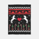 Search for unicorn christmas blankets Festive