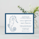 Search for sea horse invitations Nautical