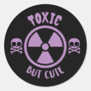 Search for toxic symbol stickers Radioactive