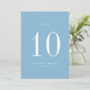 Search for sky blue table cards Elegant