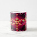 Search for pink snowflakes mugs Pattern