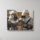 Search for firefighter canvas prints Firemen