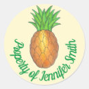 Search for tropical fruit stickers Pineapple