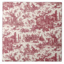 Search for antique french tiles Toile de jouy