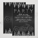 Recherche de biker invitations Flammes