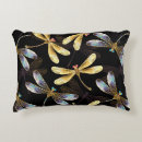 Search for shiny gold pillows Black