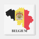 Recherche de drapeau de la belgique magnets Europe