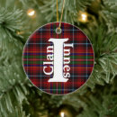 Recherche de tartan plaid ornaments Monogramme