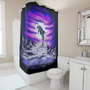 Search for full moon shower curtains Purple