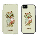 Recherche de hibou coloré iphone coques Bleu