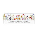Search for whimsical return address labels Colourful