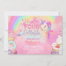 Search for unicorn doughnut invitations Rainbow
