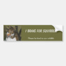 Search for brake for wildlife bumper stickers Squirrel