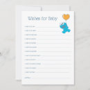 Search for advice vertical note cards Wishes for baby