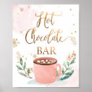 Search for hot party decor Hot chocolate bar