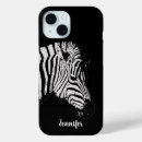 Recherche de zèbre iphone coques Blanc