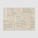 Recherche de musical note tissue paper Vintage