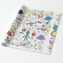 Search for aliens wrapping paper Cosmos