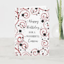 Search for cousin birthday cards Modern