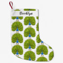 Search for peacock christmas stockings Illustration