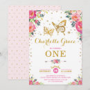 Search for gold butterfly invitations Rose