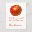 Recherche de pommes cartes postales Fruit