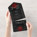 Recherche de rouge gris noir blanc invitations Pour eux