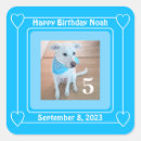 Search for puppy happy birthday stickers Boy