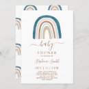 Recherche de boho rainbow baby shower invitations Bleu
